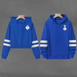 Buso Buzo, Hoodie K&Q AZUL REY