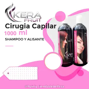 ALISADOR KERAFRUIT: Keratina 1000ml - ¡Liso Perfecto y Saludable! - ALISADOR KERAFRUIT. KERATINA 1000ml