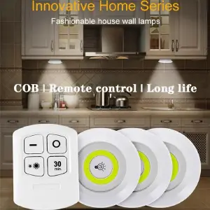 Lámpara Inalámbricas x3 1Con Control