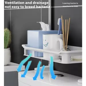 Estante Organizador De Baño Multifuncion