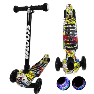 PATINETAS GUSANO ESTAMPADO LLANT DE GOMA