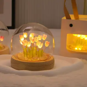 Lampara Tulipán Redonda