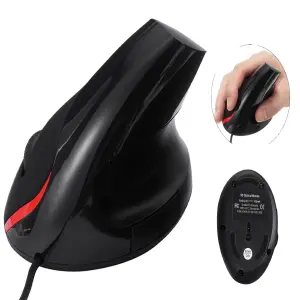 Mouse Vertical alambrico Ergonomico