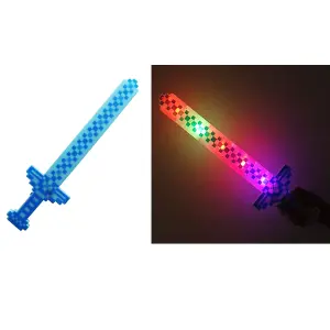 Juguete Espada Minecraft Niños Led Sonid