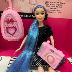 Barbie Viajera De Cabello Azul