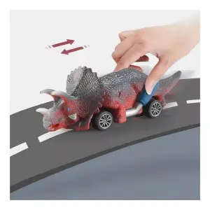 Carros Dinosaurios Kit De Impulso Juguet