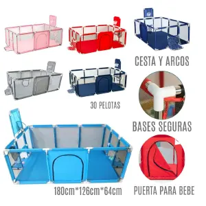 CORRAL CESTO Y PORTERÍAS: El espacio de juego perfecto para tu pequeño - CORRAL CESTO Y PORTERÍAS