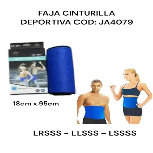 FAJA CINTURILLA DEPORTIVA JA4079