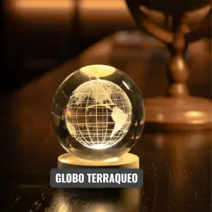LAMPARA KUROMI GLOBO TERRAQUEO