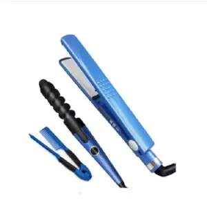 Plancha de Cabello + Rizador Full