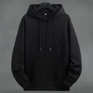 BUZO HOODIE NEGRO