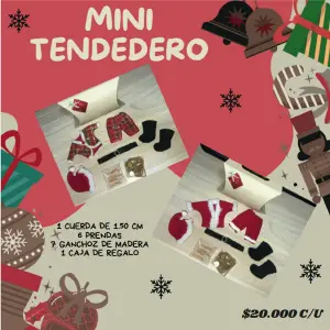 Tendedero navideño
