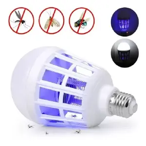 Bombillo luz mata zancudos antimosquitos