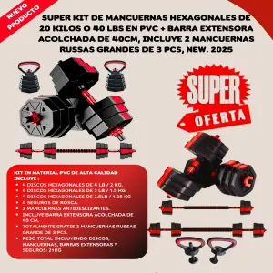 KIT_MANCU_20KG_12_DISC_HEX_+2_MANC.RUSSA