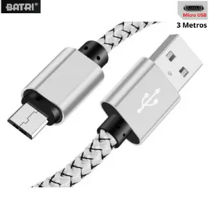 Cable Acordonado Usb A V8 3A