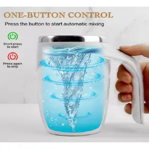 Taza Eléctrica Con Mezcla Automática