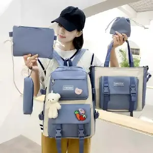 Maleta viajera 5 Pzs Bolso Morral