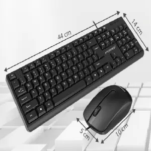 TECLADO PC + MOUSE FV-68
