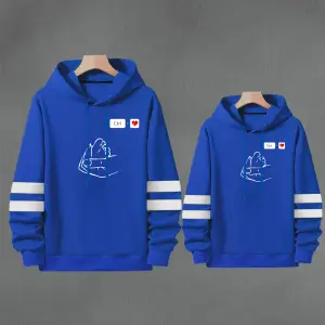 Buso Buzo, Hoodie MANOS CONTROL AZUL REY