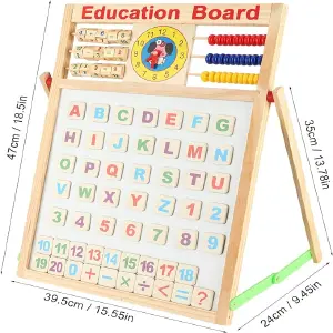 Tablero Doble Didactico Para Niños