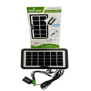 PANEL SOLAR 5W CCLAMP CL-650