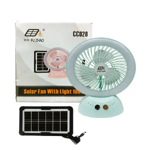 VENTILADOR SOLAR DE MESA CC028