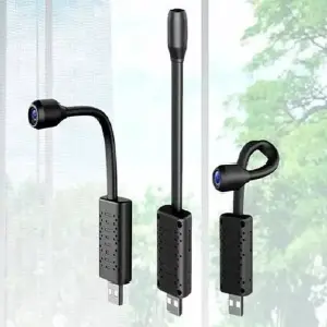 mini camara espia recargable ajustable