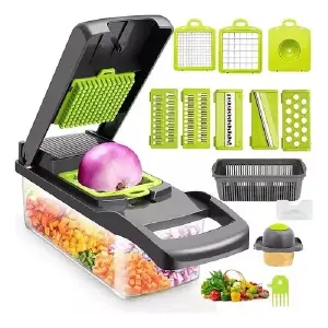 Picador Ayudante Cocina 10 En 1