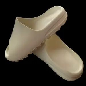 Pantuflas Sin Estampar Slide  Beige