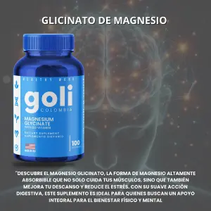 Glicinato de magnesio Goli