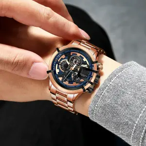 Reloj G-force H3911g Cronografo Funciona