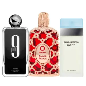 PERFUMES ORIENTICA+ 9PM+LIGHTBLUEWOMAN