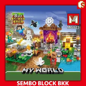 Minecraft Juguete Armables Armatodo x4