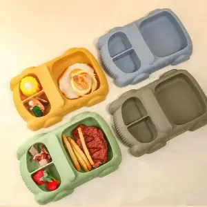 Set vajilla silicon bebe x 6