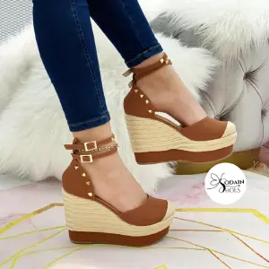PLATAFORMA EN YUTE NATURAL REF AMALIA