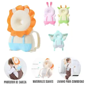 COJÍN ANTIGOLPES + DIDÁCTICO GATEO: ¡Protección y Diversión para tu Bebé! - COJIN ANTIGOLPES + DIDACTICO GATEO