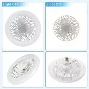 Bombillo Ventilador Led Control Aromater