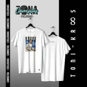 CAMISETA - KROOS 2 - BLANCA - UNISEX