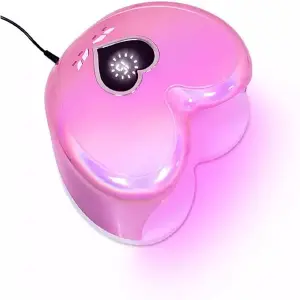 Lámpara de uñas LED y UV de corazon