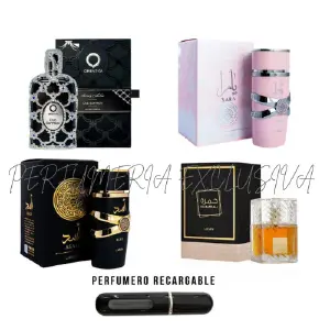 Yara+ khamrah +Oud saffron +asad+perfume