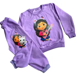 Sudadera gaby niña lila