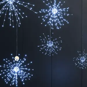 Luces Micro Led Fuegos Artificiales 1602