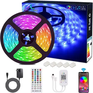 Cinta Luz Led Bluetooth 5 Metros Rgb Mul