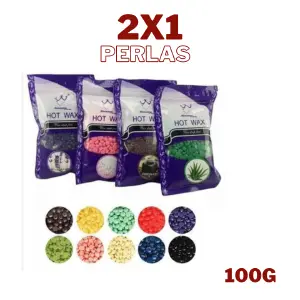 PERLAS DE CERA PARA DEPILAR X 2