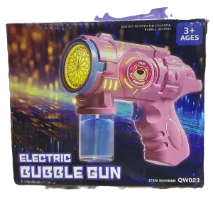 Maquina pistola de burbujas