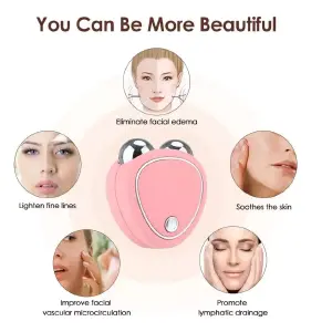 Masajeador facial Microcorriente