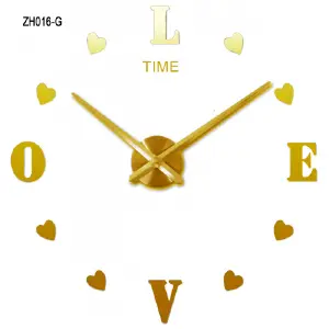 RP-ZH016 RELOJ ANÁLOGO ADHESIVO 3D