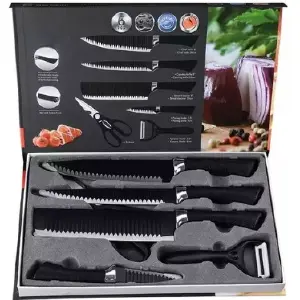 SET DE CUCHILLOS X 6