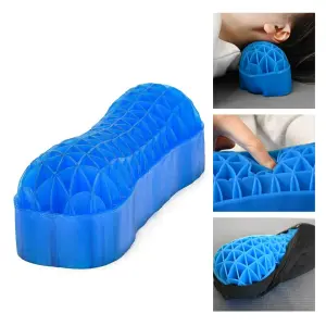 Cojin Gel Silicona Cuello Cervical Funda