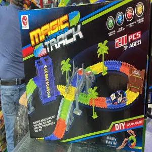 magic luminous track 211 piezas
